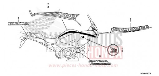 MARK (2ED,2RU,2TH,2U) VFR1200XDH de 2017